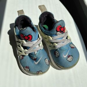 Nike Presto Hello Kitty Sneakers. Size 6c toddler.